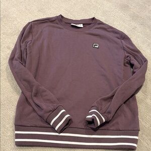 Women’s Fila Purple Sweater